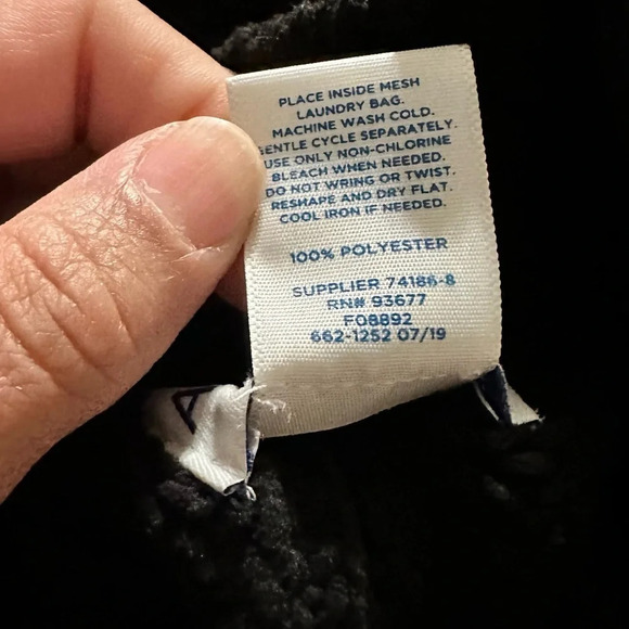 Arizona Jena Co women's size large black knit sweater - Picture 4 of 4